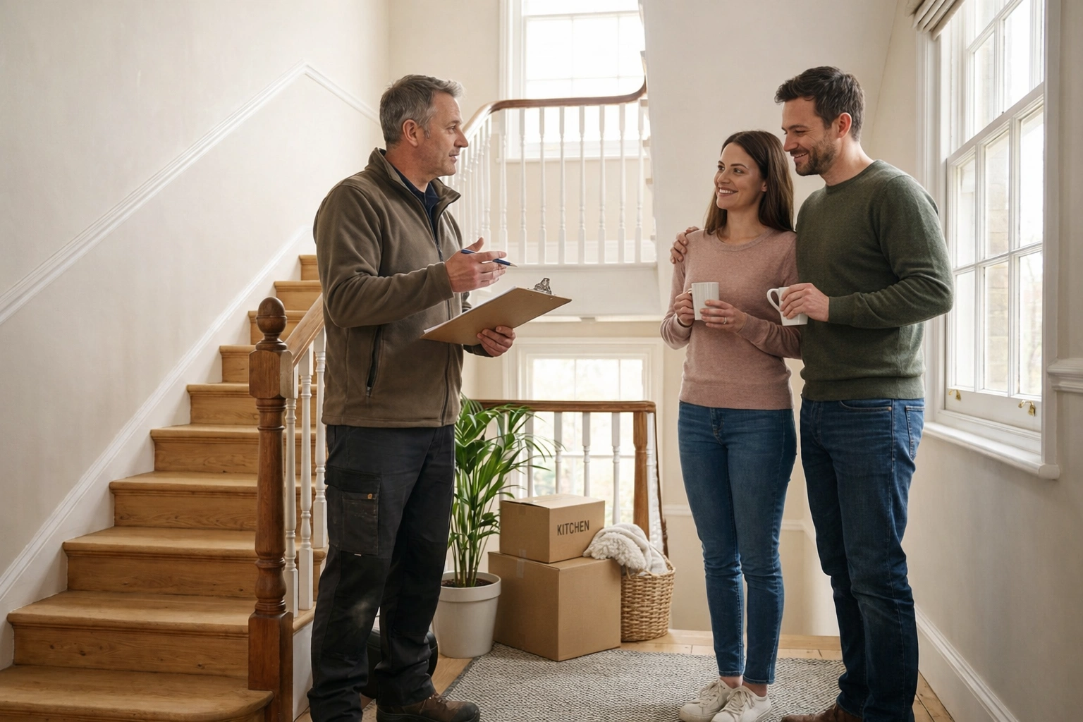 Aftercare and guarantee in Kensington London showing post-build inspection and warranty documentation.