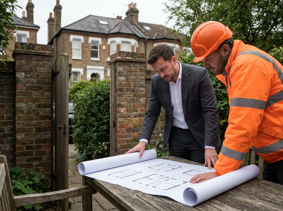 Architectural services in London for planning drawings building regulations plans and layout design.
