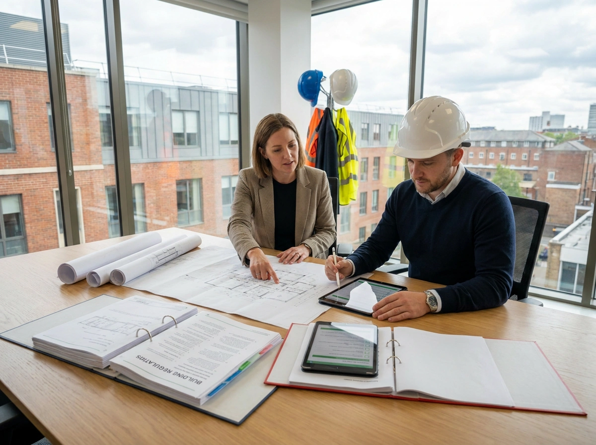 Building Regulations in London for technical drawings, structural plans, and compliance support.