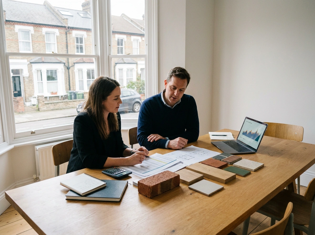 House extension budget planning in London