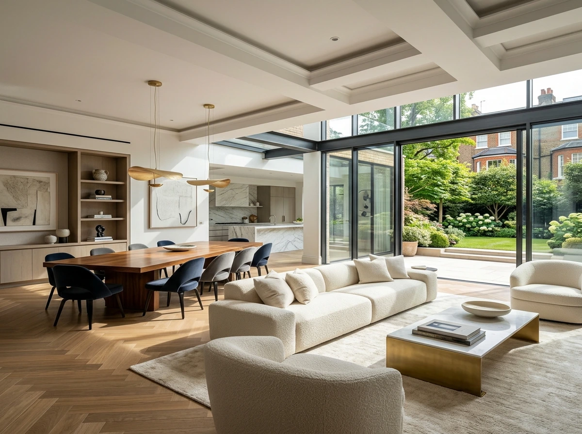 Kitchen renovation part of full house renovation in Knightsbridge