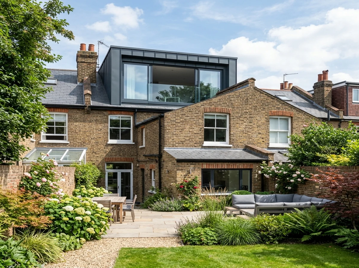 House Extension Construction Site