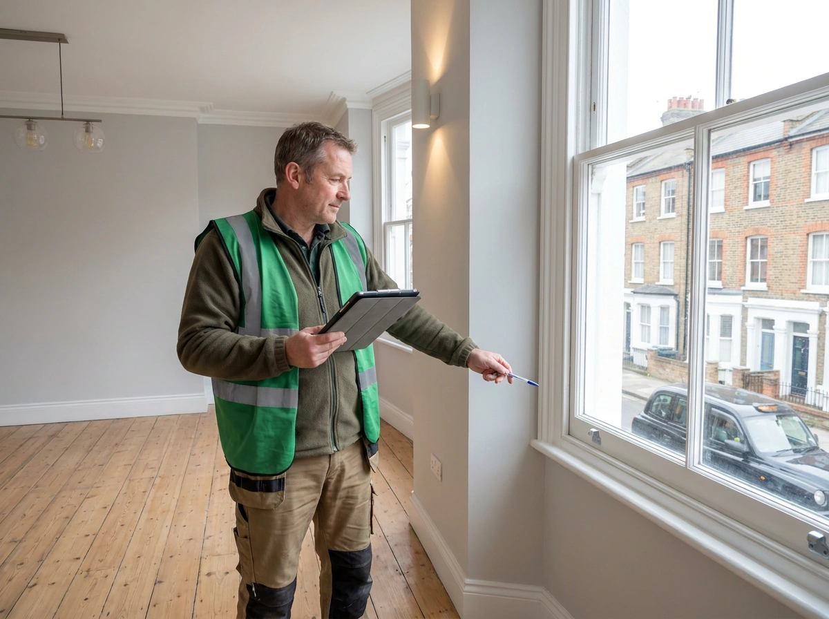 Project management in Camden London showing site oversight and schedule management.