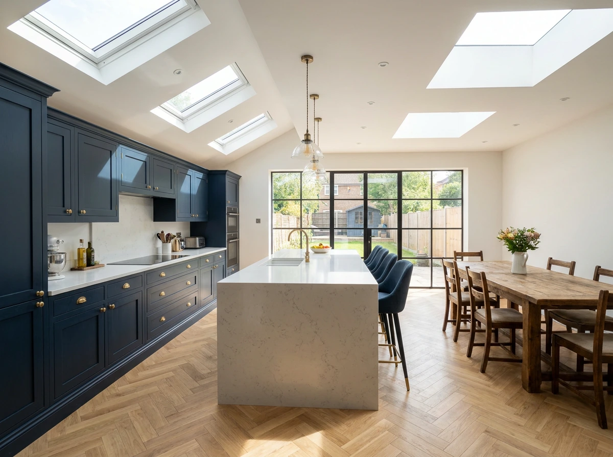 Kitchen fitting and property renovation in Woodford
